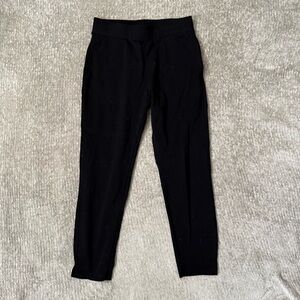 Marine Layer Weekend Sport Black Leggings Size Small Nylon Spandex Pocket